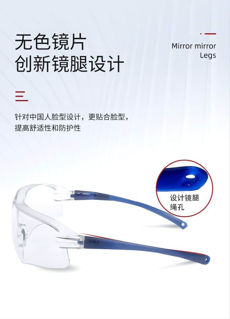3M 10434 防护眼镜 （无色镜片，防雾）